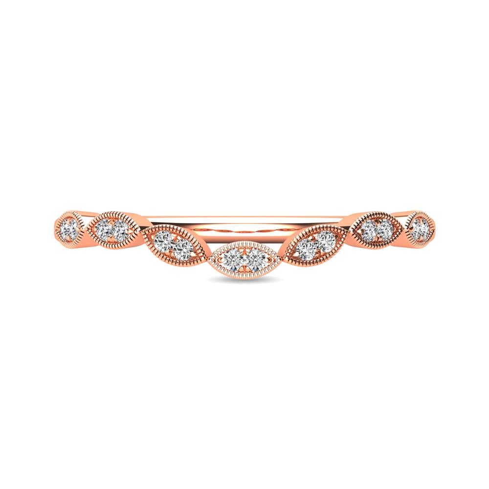 Diamond 1/20 Ct.tw Stackable Ring in 10K Rose Gold