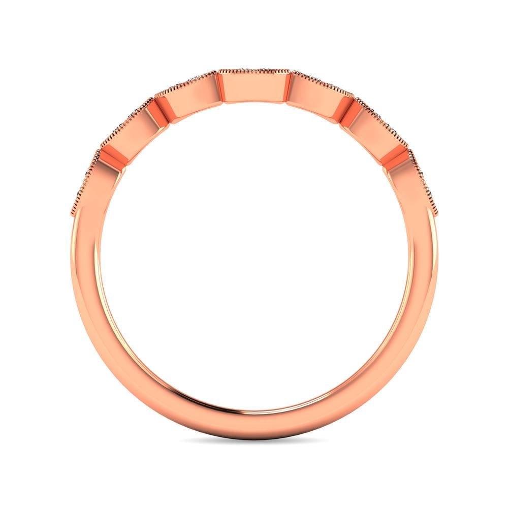 Diamond 1/20 Ct.tw Stackable Ring in 10K Rose Gold