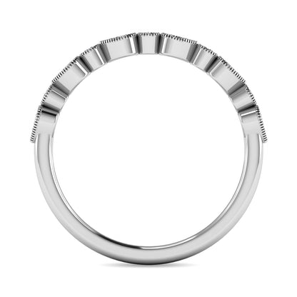 Diamond 1/10 Ct.tw Stackable Ring in 10K White Gold