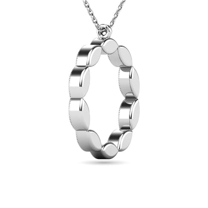 Diamond 1/10 Ct.tw Fashion Pendant in 10K White Gold