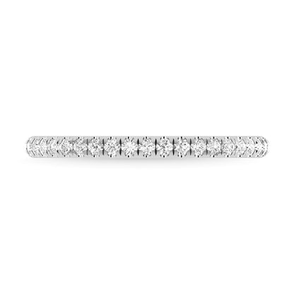 Diamond 1/3 Ct.Tw. Chevron Band in 14K White Gold