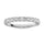 Diamond 1 Ct.tw Round Cut One Row Ring in 14K White Gold