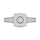 Diamond 3/4 Ct.Tw. Engagement Ring in 14K White Gold
