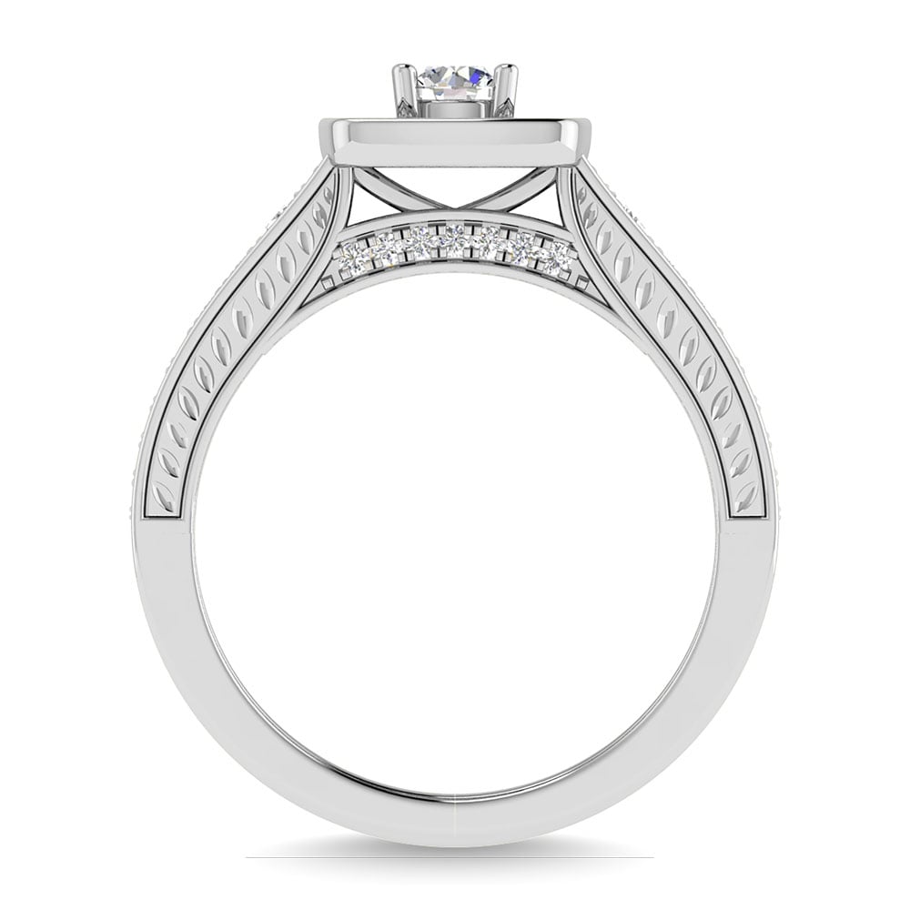 Diamond 3/4 Ct.Tw. Engagement Ring in 14K White Gold