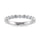 Diamond 1 Ct.Tw. Anniversary Band in 14K White Gold