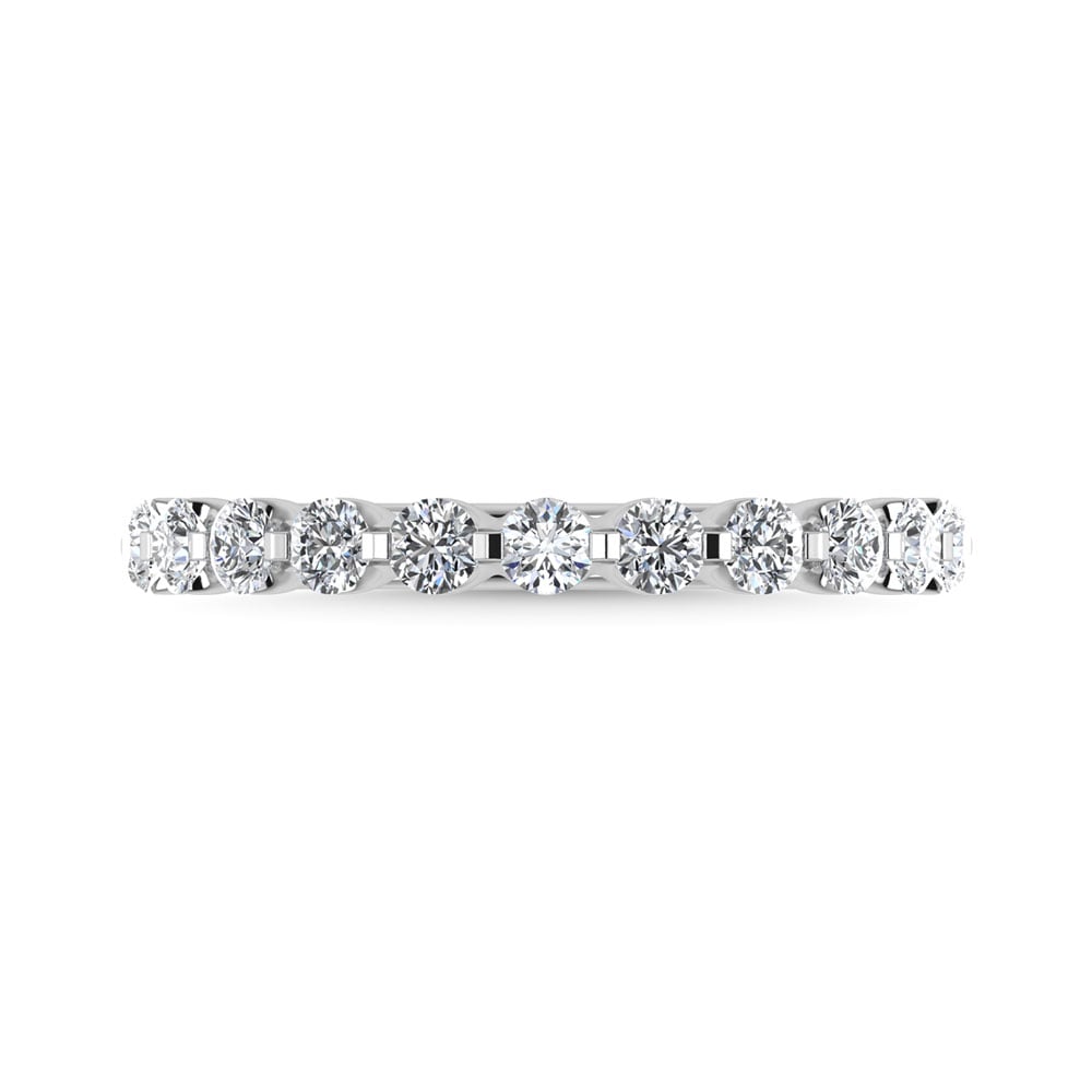 Diamond 1 Ct.Tw. Anniversary Band in 14K White Gold