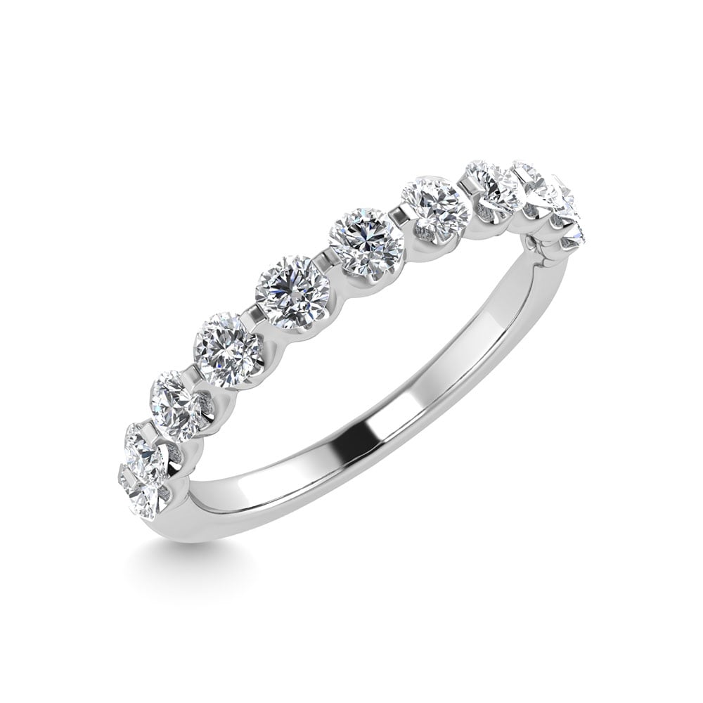 Diamond 1 Ct.Tw. Anniversary Band in 14K White Gold