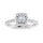 Diamond 1 Ct.Tw. Round Shape Engagement Ring in 14K White Gold