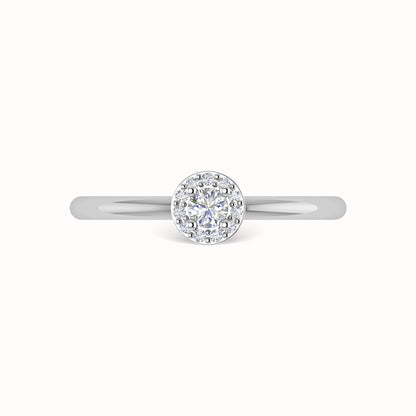 Diamond 1/3 Ct.Tw. Engagement Ring in 14K White Gold