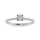 Diamond 1/5 Ct.Tw. Engagement Ring in 14K White Gold