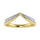 14K Yellow Gold 1/3 Ct Ct.Tw. Diamond Chevron Band