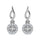Diamond 1/10 Ct.Tw. Fashion Earrings in 10K White Gold