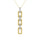 10K Yellow Gold 1/8 Ct.Tw. Diamond Cuban Link Pendant