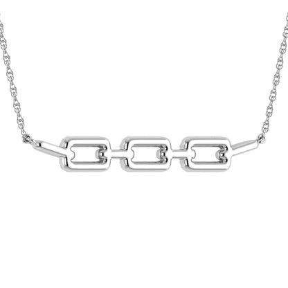 Diamond 1/5 Ct.Tw. Fashion Necklace in 10K White Gold