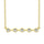 10K Yellow Gold 1/5 Ct.Tw. Diamond Fashion Necklace