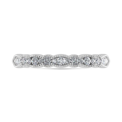 Diamond 1/4 Ct.Tw. Stackable Band in 14K White Gold