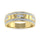 Diamond 3/4 Ct.Tw. Men?s Wedding Band in 14K Yellow Gold