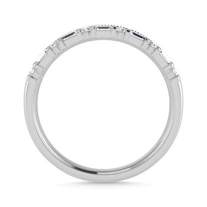 Diamond 1/4 Ct.Tw. Fashion Band in 14K White Gold