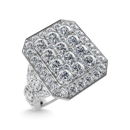 Diamond 2 Ct.Tw. Engagement Ring in 14K White Gold