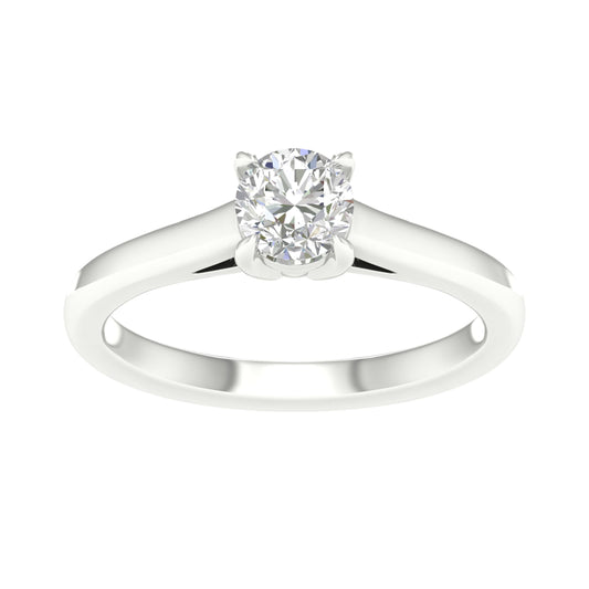 14K 0.75ct Certified Lab Grown Diamond Ring ( IGI Certified )