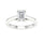 14K 1.00CT Certified Lab Grown Diamond Ring ( IGI Certified )