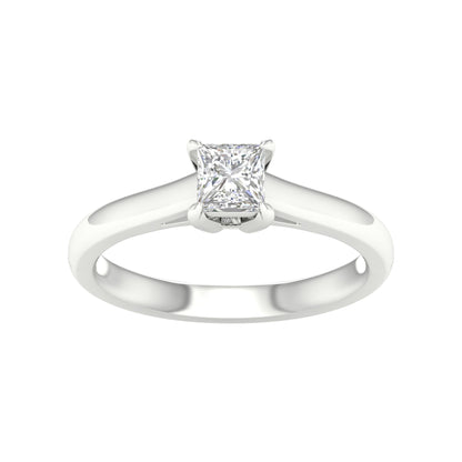 14K 0.50CT Certified Lab Grown Diamond Ring ( IGI Certified )