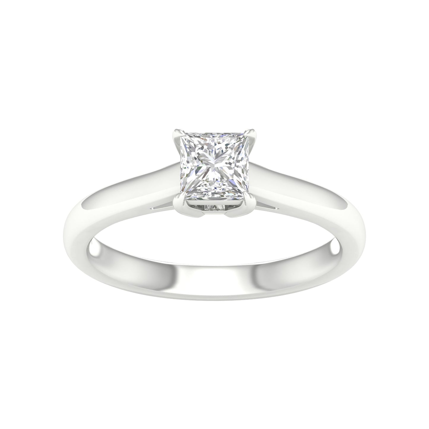 14K 0.75CT Certified Lab Grown Diamond Ring ( IGI Certified )