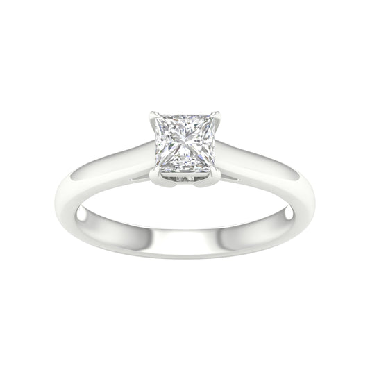 14K 0.75CT Certified Lab Grown Diamond Ring ( IGI Certified )
