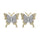 Diamond 1/3 Ct.Tw. Fashion Earrings in 10K Two Tone