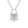 Diamond 1/10 Ct.Tw. Fashion Pendant in 925 Silver