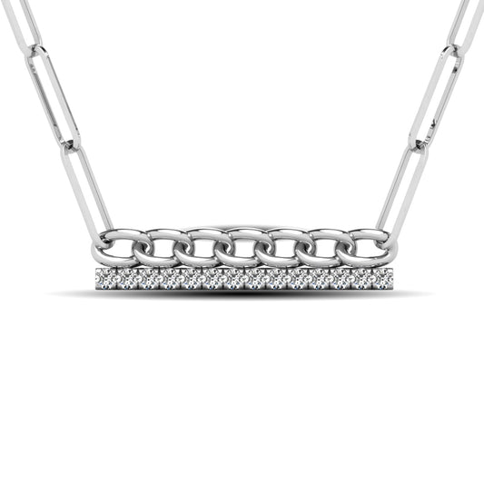 Diamond 1/5 Ct.Tw. Fashion Pendant in 10K White Gold