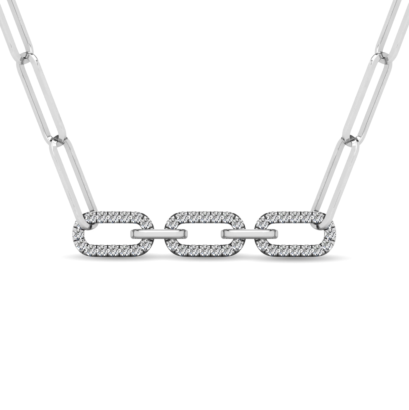 Diamond 1/6 Ct.Tw. Fashion Pendant in 10K White Gold