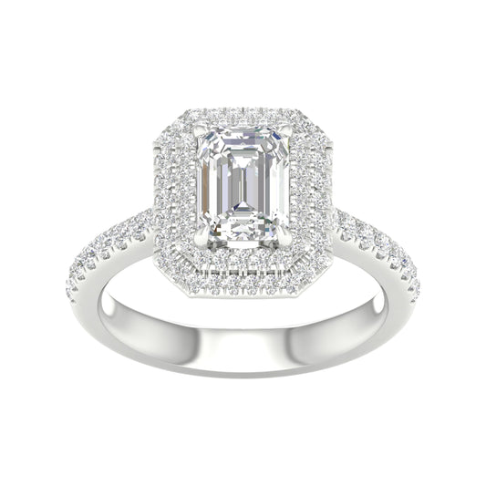 14K 2.00CT Certified Lab Grown Diamond Ring ( IGI Certified )