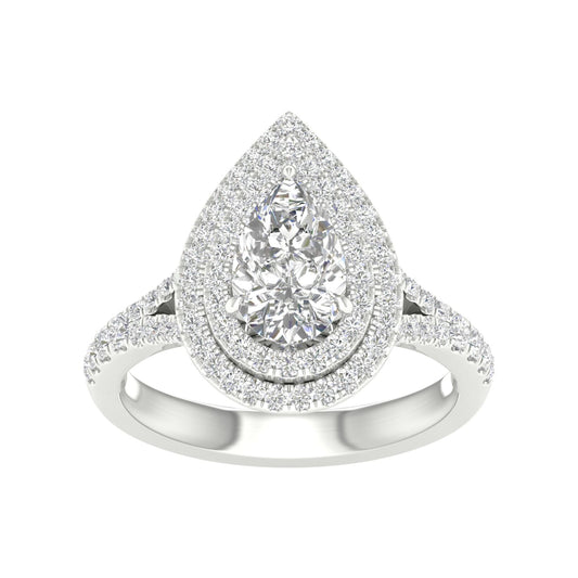 14K 2.00CT Certified Lab Grown Diamond Ring ( IGI Certified )
