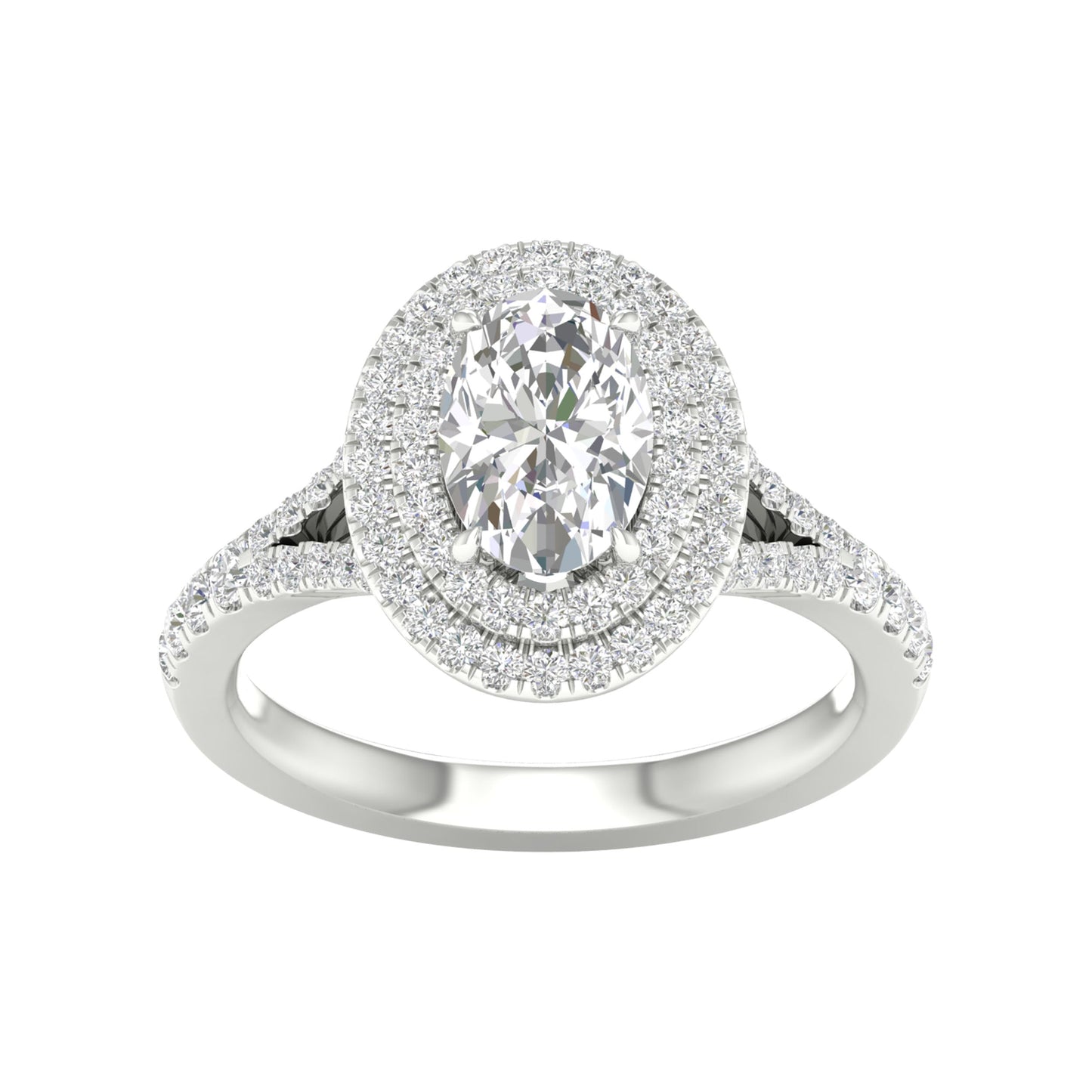 14K 2.00CT Certified Lab Grown Diamond Ring ( IGI Certified )