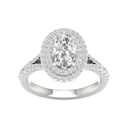 14K 2.00CT Certified Lab Grown Diamond Ring ( IGI Certified )