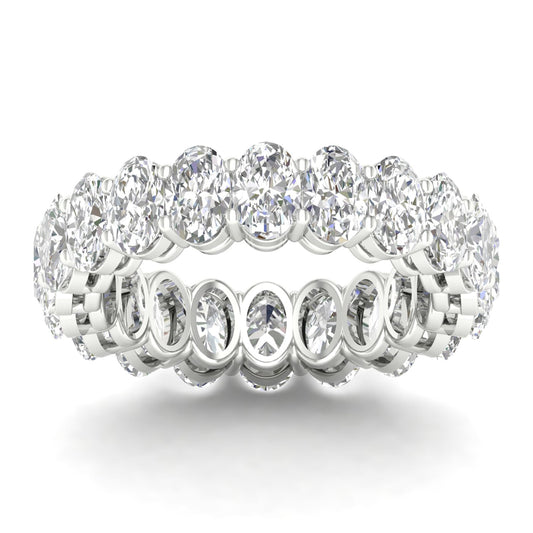 14K 5.00CT Certified Lab Grown Diamond Band ( IGI Certified )