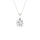 14K 0.75CT Certified Lab Grown Diamond Pendant ( IGI Certified )