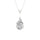 14K 1.00CT Certified Lab Grown Diamond Pendant ( IGI Certified )