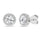 14K 2.25CT Certified Lab Grown Diamond Earrings ( IGI Certified )