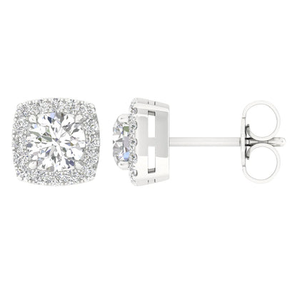 14K 1.16CT Lab Grown Earrings