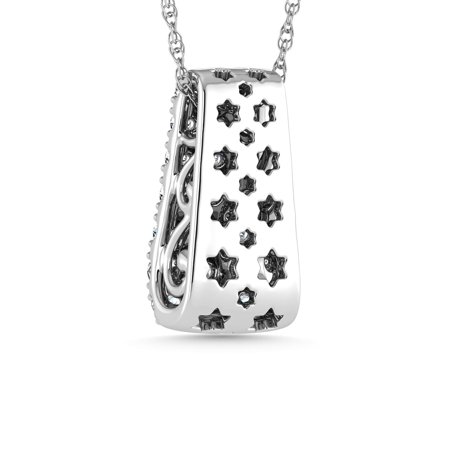 Diamond 3/4 Ct.Tw. Fashion Pendant in 14K White Gold