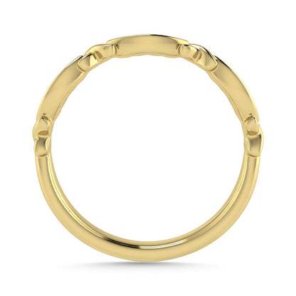 Diamond 1/20 Ct.Tw. Stack Band in 10K Yellow Gold