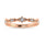 Diamond 1/20 Ct.Tw. Stack Band in 10K Rose Gold
