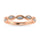 Diamond 1/20 Ct.Tw. Stack Band in 10K Rose Gold
