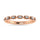 Diamond 1/10 Ct.Tw. Stack Band in 10K Rose Gold