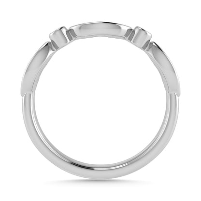 Diamond 1/8 Ct.Tw. Fashion Ring in 10K White Gold