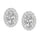 14K 1.15CT Certified Lab Grown Diamond Earrings ( IGI Certified )