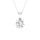 14K 1.50CT Certified Lab Grown Diamond Pendant ( IGI Certified )