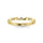 10K Yellow Gold Diamond 1/20 Ct.Tw. Stackable Ring